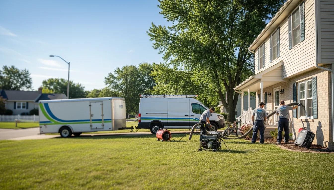 Flooded Basement Restoration And Cleanup With Repair in East Springfield, NY near me